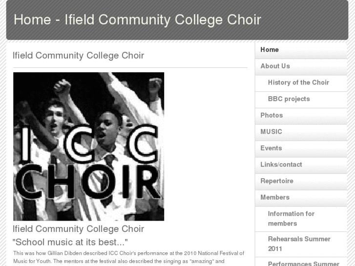 www.ifieldchoir.com