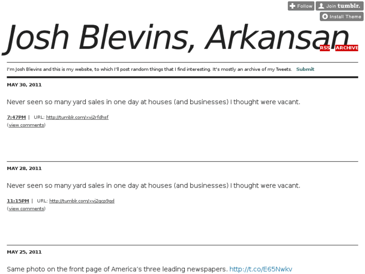www.joshuablevins.com