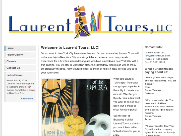 www.laurenttours.com