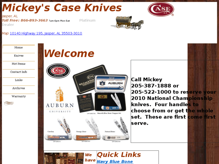 www.mickeyscaseknives.com