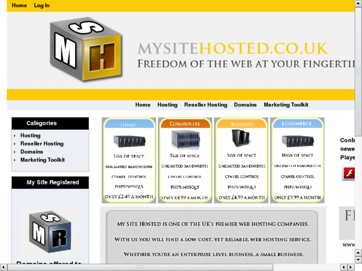 www.mysitehosted.net