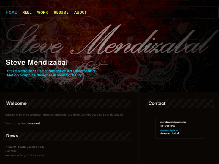 www.stevemendizabal.com