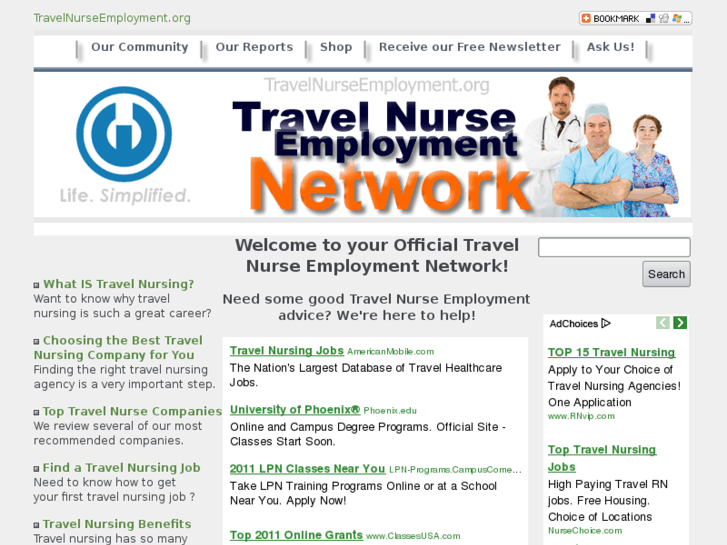 www.travelnurseemployment.org