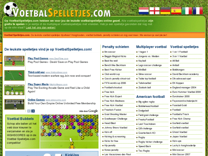 www.voetbalspelletjes.com