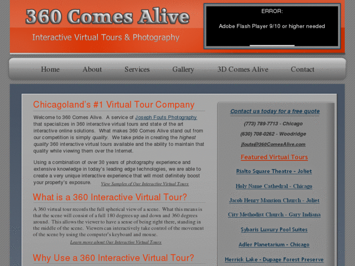 www.360comesalive.com