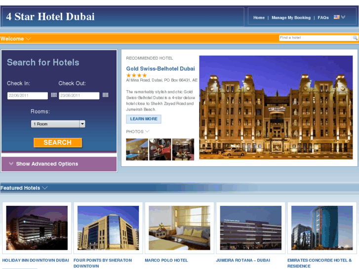 www.4starhoteldubai.com