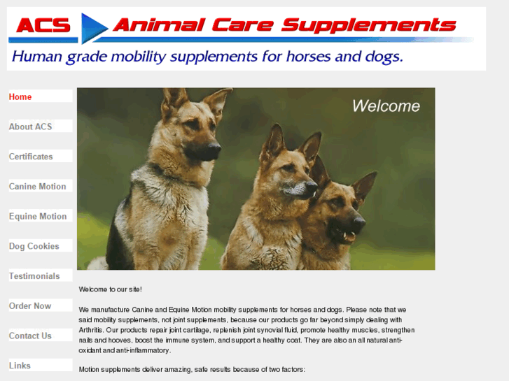 www.animalcaresupplements.com