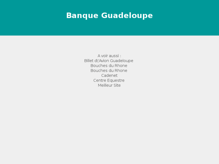 www.banqueguadeloupe.com