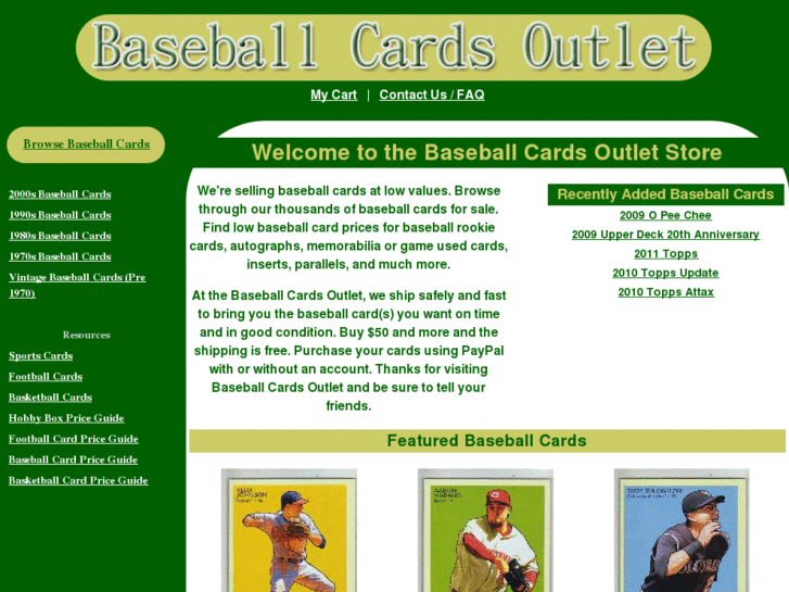 www.baseballcardsoutlet.com