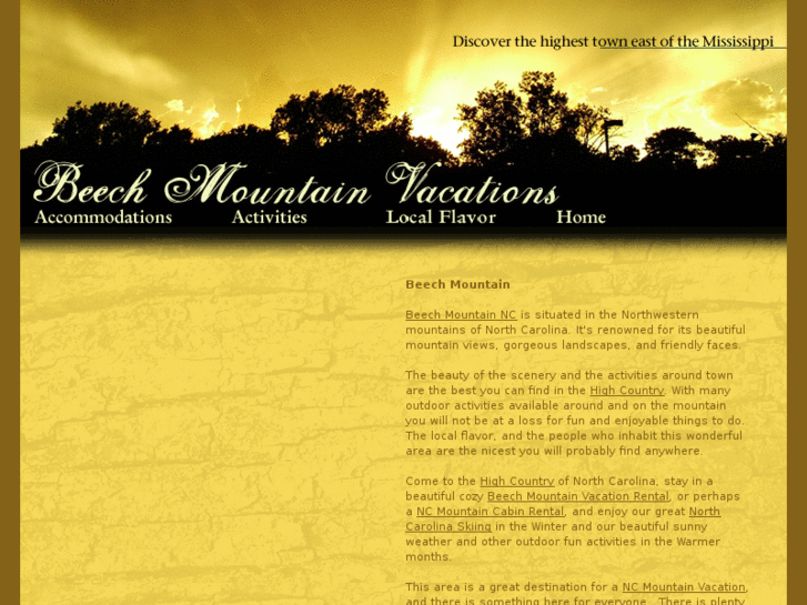 www.beechmountainvacations.com