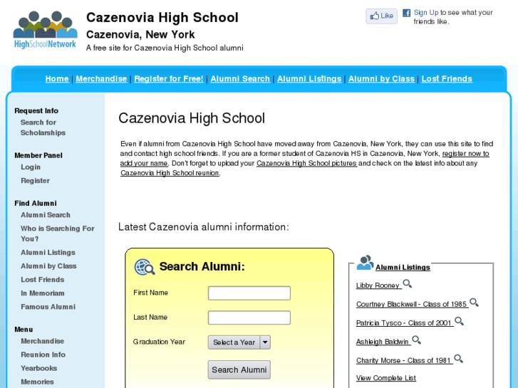 www.cazenoviahighschool.com