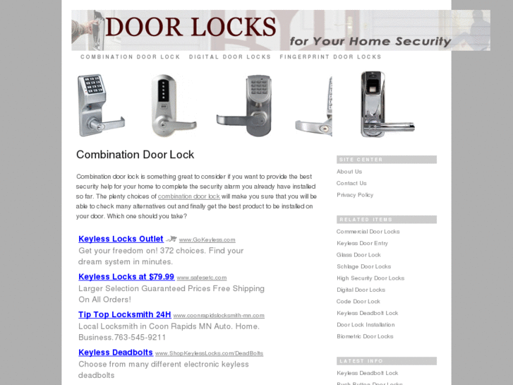 www.combinationdoorlock.net