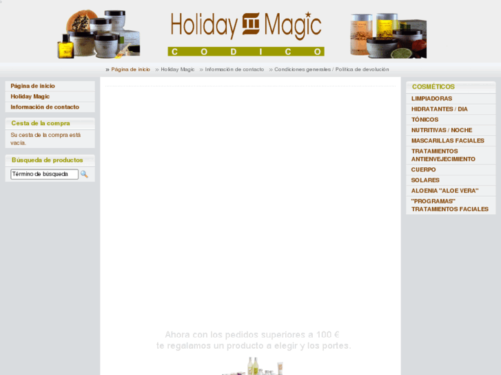 www.cosmeticosholidaymagic.com