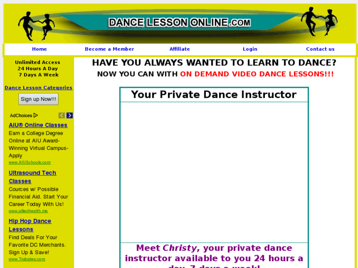 www.dancelessononline.com