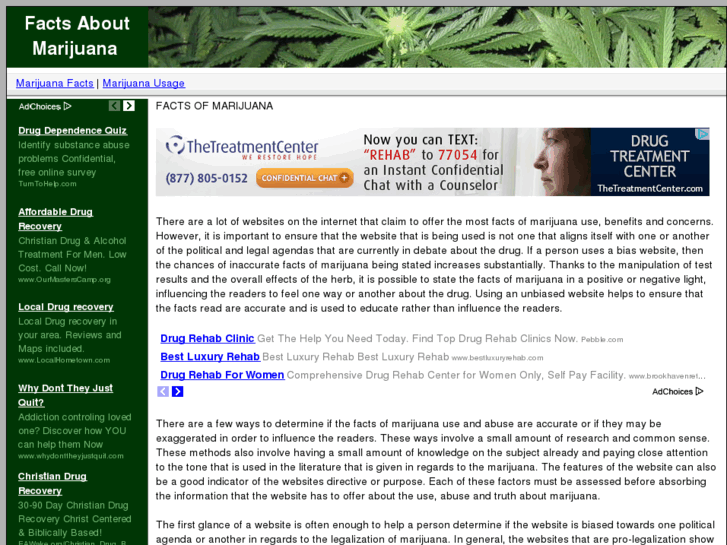 www.factsofmarijuana.com