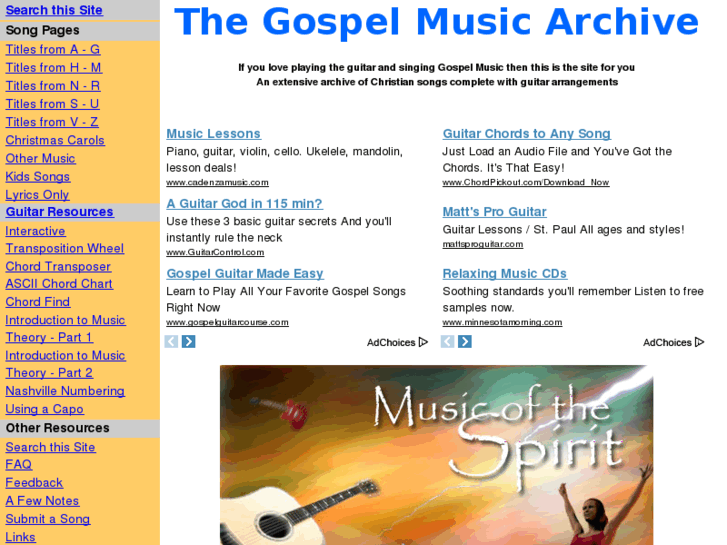 www.gospelmusic.org.uk