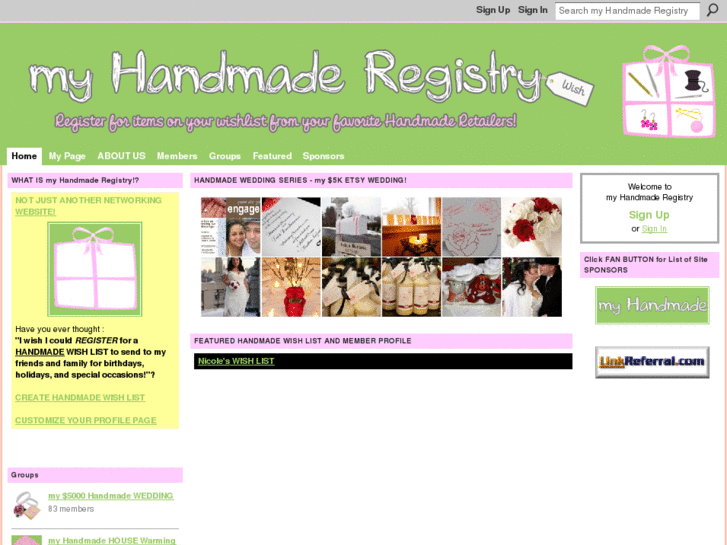 www.handmaderegistry.com