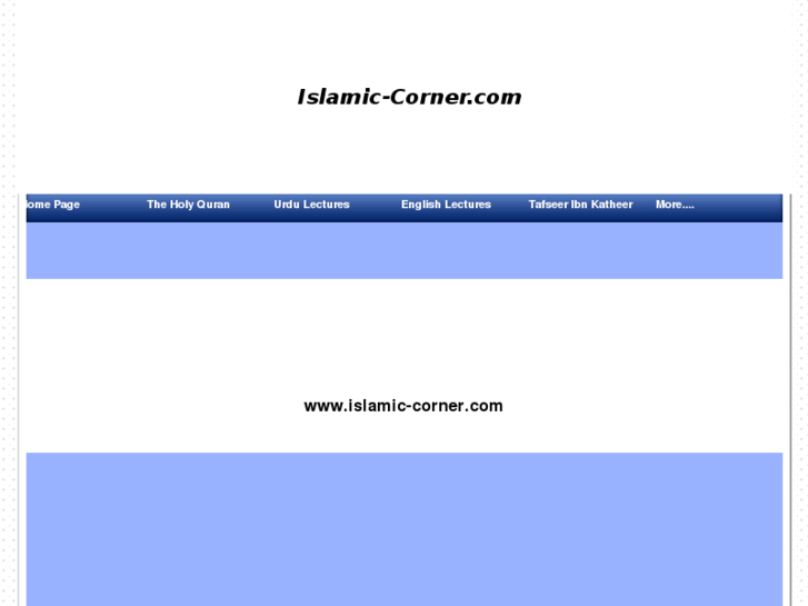 www.islamic-corner.com