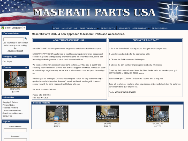 www.maseratipartsusa.com