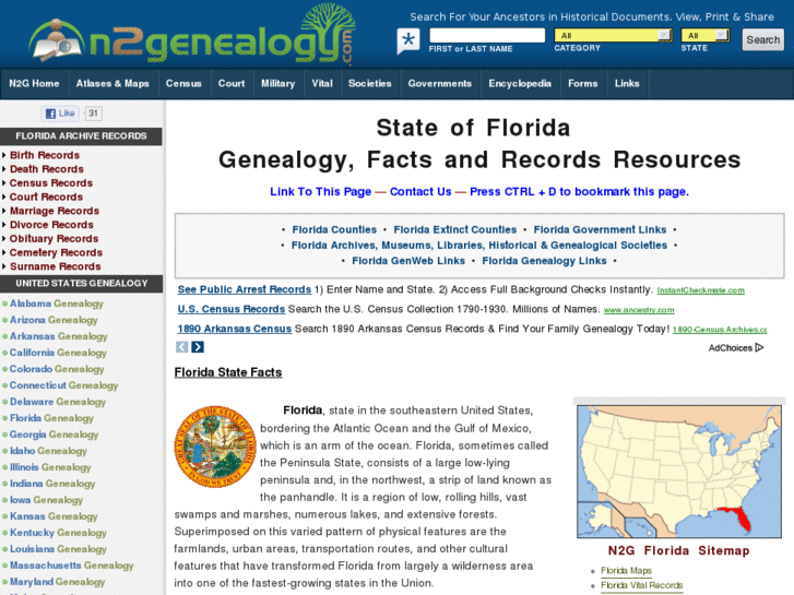 www.myfloridagenealogy.com