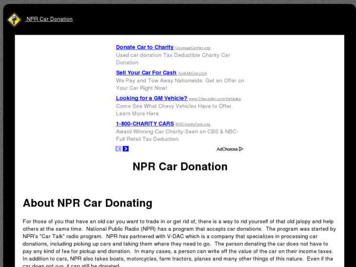 www.nprcardonation.com