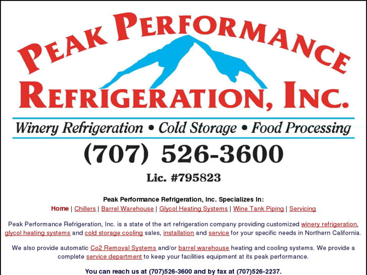 www.peakperformancerefrigeration.com