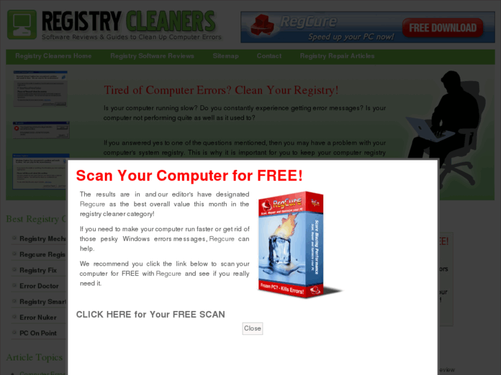 www.registrycleanersoftware.org