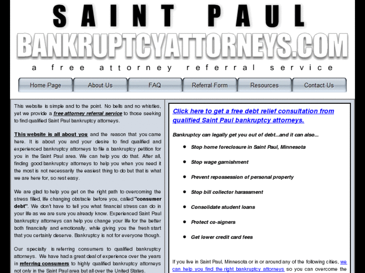 www.saintpaulbankruptcyattorneys.com