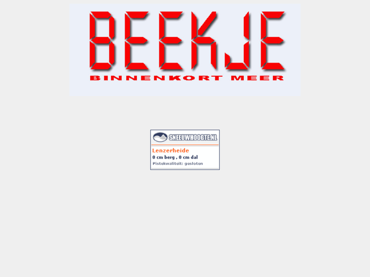 www.beekje.nl