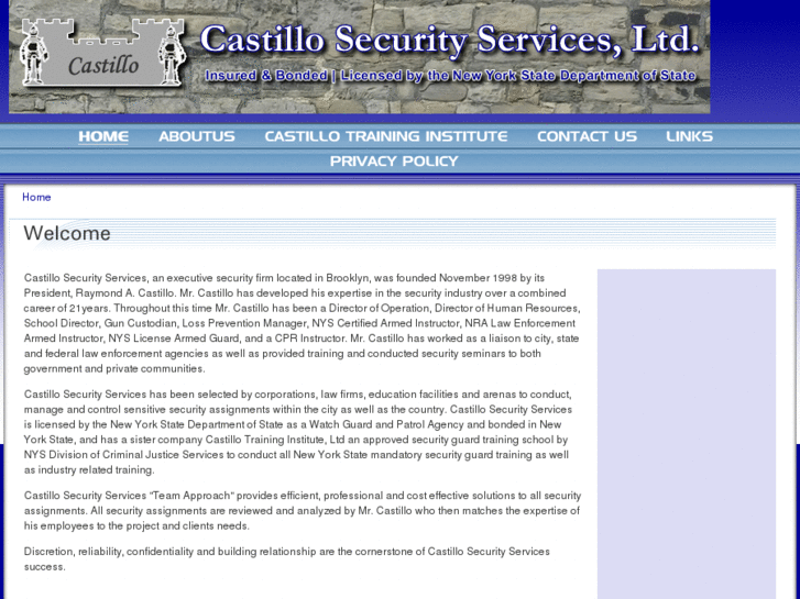 www.castillosecurityservices.com