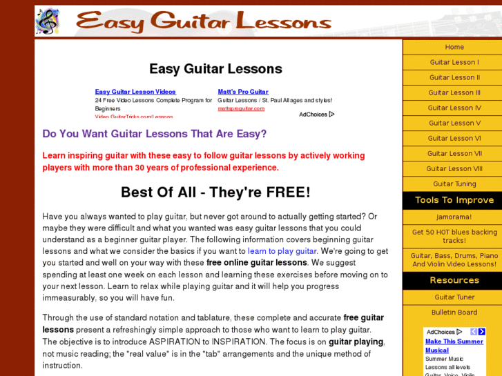 www.easy-guitar-lessons.com