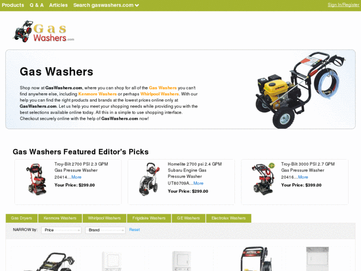 www.gaswashers.com