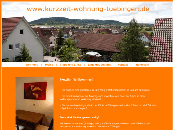 www.kurzzeit-wohnung-tuebingen.de