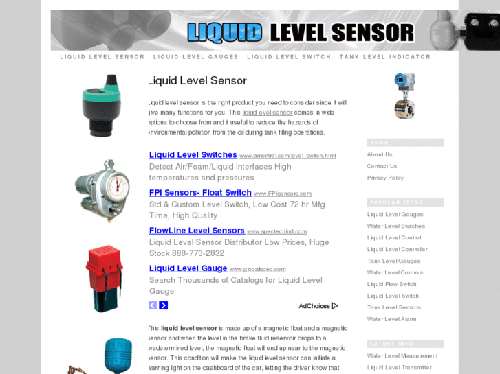 www.liquidlevelsensor.net