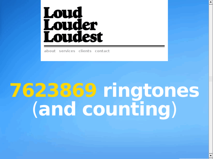 www.loudlouderloudest.com