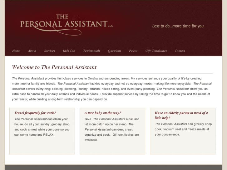 www.nepersonalassistant.com