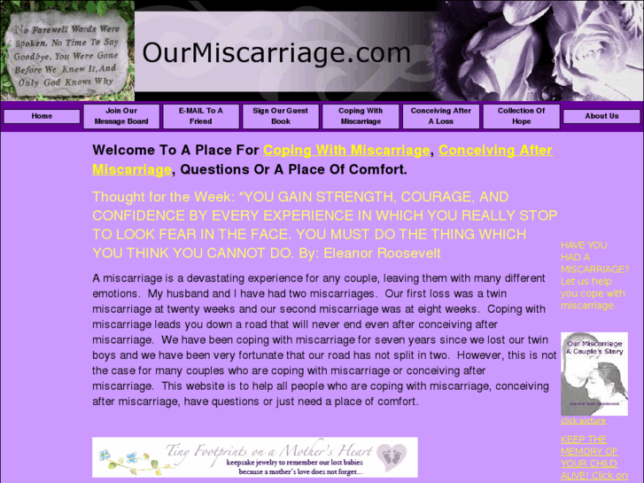 www.ourmiscarriage.com