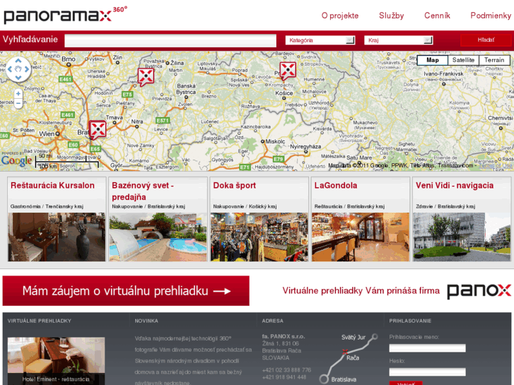 www.panoramax.sk