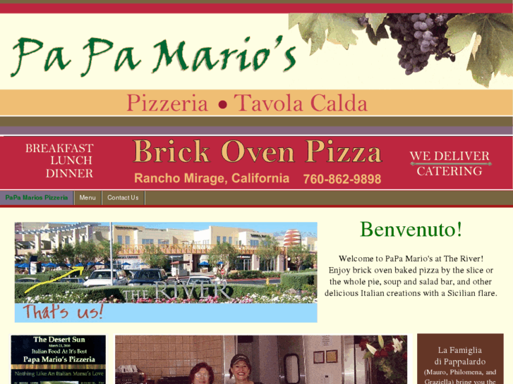 www.papamariospizzeria.com