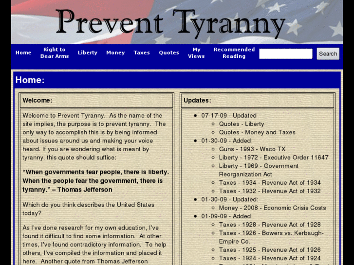 www.preventtyranny.com