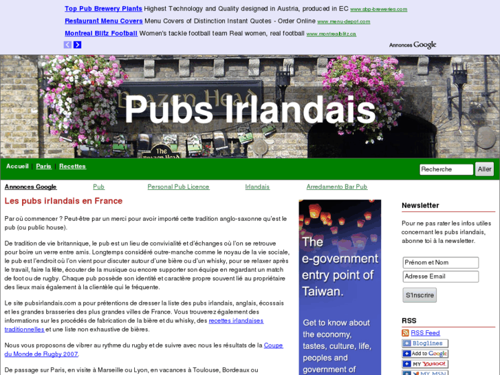 www.pubsirlandais.com