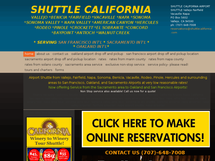 www.shuttlecalifornia.com