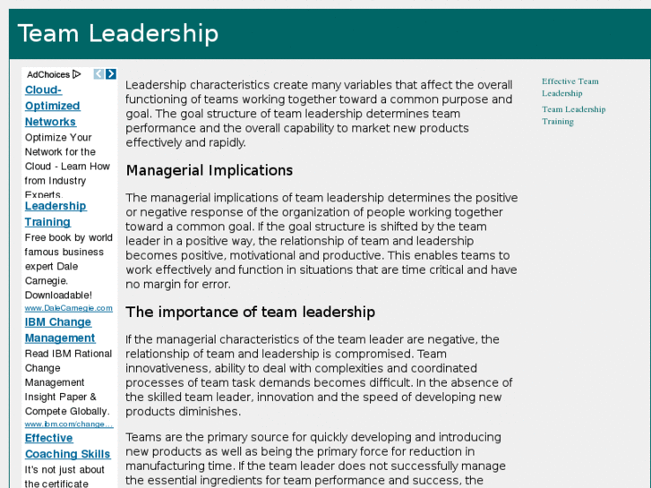 www.teamleadership.info