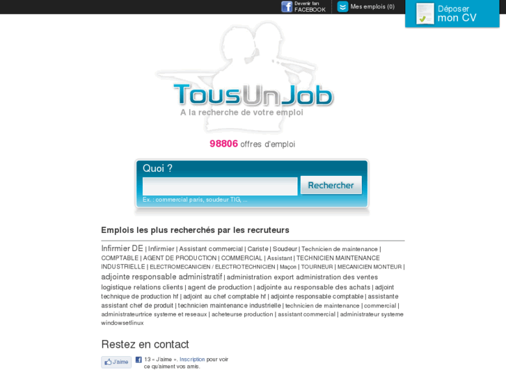 www.tousunjob.com