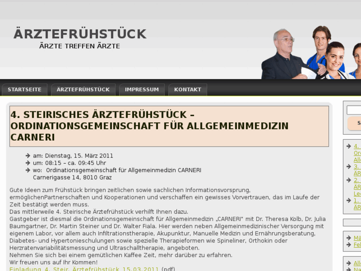 www.aerztefruehstueck.at