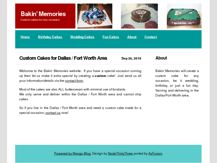 www.bakinmemories.com