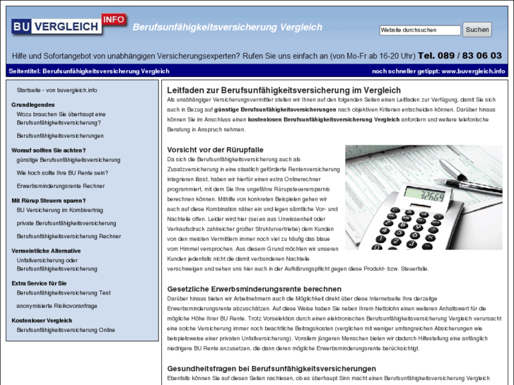 www.berufsunfaehigkeitsversicherungvergleich.info