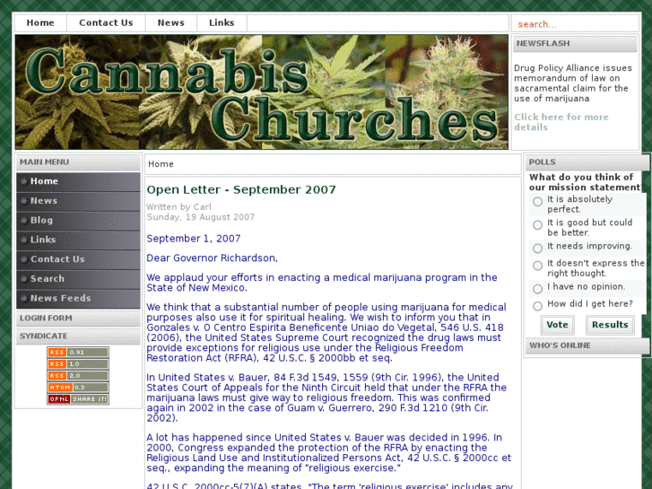 www.cannabischurches.net