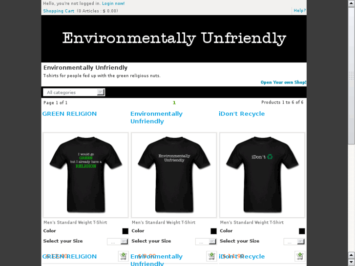 www.environmentallyunfriendly.net