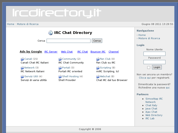 www.ircdirectory.it